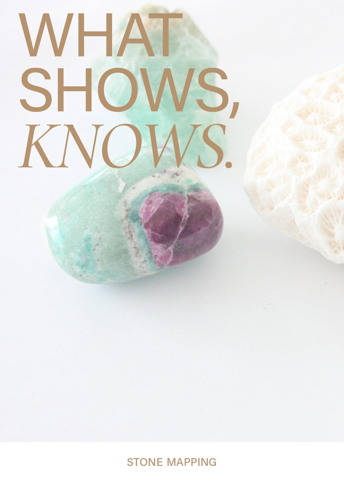 What shows, knows